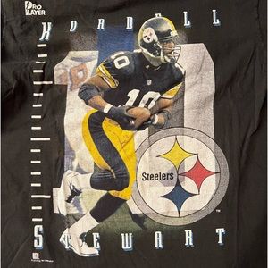 Vintage Steelers Kordell Stewart graphic shirt